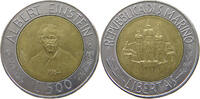 SAN MARINO 500 LIRE EINSTEIN -