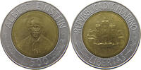 SAN MARINO 500 LIRE EINSTEIN -