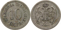 SERBIA 10 PARA PETAR I. (1903-1918) -
