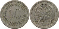 SERBIA 10 PARA PETAR I. (1903-1918) -
