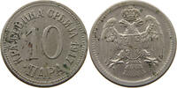 SERBIA 10 PARA PETAR I. (1903-1918) -