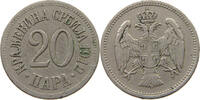 SERBIA 20 PARA PETAR I. (1903-1918) -