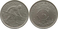 LUXEMBOURG 1 FRANC CHARLOTTE (1919-1964) -
