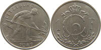 LUXEMBOURG 1 FRANC CHARLOTTE (1919-1964) PLANCHET ERROR -