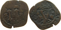 SANTO DOMINGO 4 MARAVEDIS CARLOS JOANNA (1504-1555) -