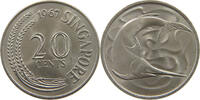 SINGAPORE 20 CENTS -