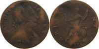 GREAT BRITAIN FARTHING GEORGE III. (1760-1820) GEORG III. 1760-1820 CONTEMPORARY IMITATION -