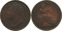 GREAT BRITAIN FARTHING GEORGE IV. (1820-1830) -
