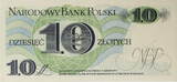 Polen 10 Zlotych 1982 Serienschein Neuf