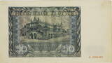 Polen 50 Zlotych 1941 Serienschein f. Neuf, Knickfalte