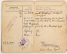 Kaiserreich, Preussen Militärpaß 1913 Militärpass eines Gefreiten aus Neuwied mit einigen Eintragungen gebraucht