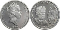 Cook Islands 10 Dollars 500 Jahre Entdeckung Amerika - Christopher Columbus -