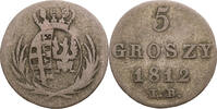 Herzogtum Warschau 5 Groszy Friedrich August I. (1807-1815) - Kursmünze (1811-1812) -