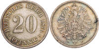 Kaiserreich 20 Pfennig Kursmünze (1873-1877) -