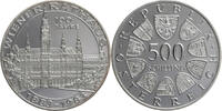 Österreich 500 Schilling Centennial of the Vienna City Hall -
