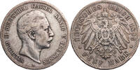 Kaiserreich, Preussen 5 Mark Wilhelm II. (1888-1918) - Kursmünze (1891-1908) -