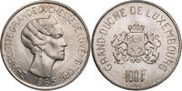 Luxemburg 100 Francs Charlotte - Jahrtausendfeier Stadt Luxemburg -
