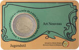 Belgien 2 Euro Art Nouveau -