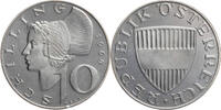Österreich 10 Schilling Kursmünze (1957-1973) -