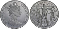Gibraltar 1 Crown Elizabeth II. - Olympische Spiele 1992 in Barcelona -