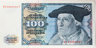 Bundesrepublik Deutschland 100 DM DM-Schein 3. Serie - Sebastian Münster (nach Christoph Amberger) -