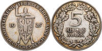 Weimarer Republik 5 Reichsmark Zur Jahrtausendfeier der Rheinlande -