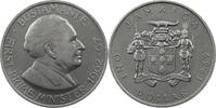 Jamaika 1 Dollar 100th Anniversary - Birth of Bustamante - Rare! -