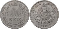 Brasilien 100 Reis Pedro II. -