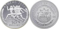 Liberia 10 Dollars Olympische Sommerspiele in Athen 2004 -