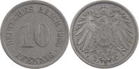 Kaiserreich 10 Pfennig Kursmünze (1890-1916) -