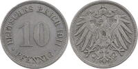 Kaiserreich 10 Pfennig Kursmünze (1890-1916) -