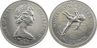 Isle of Man 1 Crown Olympische Winterspiele in Sarajevo 1984 - Eiskunstpaarlauf -