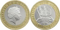 Großbritannien 2 Pounds Elizabeth II. (1952-) - Übergabe Beijing London -