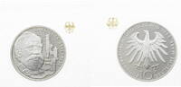 Bundesrepublik Deutschland 10 DM Zum 100 Geburtstag von Carl Zeiss -