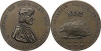 Frankreich Medaille o.J. (1845-1860) Ludwig XII. (1498-1514) Auf die Eroberung von Mailand 1500 SUP