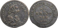 Mainz, Erzbistum 1/2 Kreutzer Friedrich Karl Joseph (1774-1802) - Kursmünze (1795-1796) -