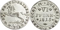 Braunschweig und Lüneburg 6 Pfennig Friedrich Wilhelm (1806-1815) - selten -