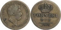 Königreich beider Sizilien 2 Tornesi Ferdinand II. (1830-1859) - Kursmünze (1838-1856) -