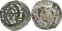 Regensburg, bischöfliche Münzstätte Pfennig Heinrich II. v. Roteneck gemeinschaftlich mit Herzog Otto III. v. Niederbayern -