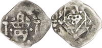 Regensburg, bischöfliche Münzstätte Pfennig Heinrich II. v. Roteneck gemeinschaftlich mit Herzog Otto III. v. Niederbayern -