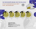 Bundesrepublik Deutschland 5 x 2 Euro 2 Euro Gedenkmünzenset - Länderserie: Baden-Württemberg -