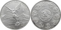 Mexiko 1 Onza 2014 Mo 1 Onza Libertad - Silver Bullion Coinage vz 45,00 EUR prix TTC + 10,00 EUR frais d'envoi