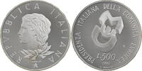 Italien 500 Lire Auf die EU-Präsidentschaft -