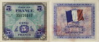 Frankreich 5 Francs Serie DE -