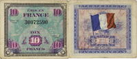 Frankreich 10 Francs Serie DE -