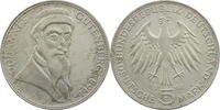 Bundesrepublik Deutschland 5 DM Zum 500. Todestag von Johannes Gutenberg -
