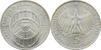 Bundesrepublik Deutschland 5 DM Zum 125. Jahrestag des Zusammentritts der Frankfurter Nationalversammlung 1848 -