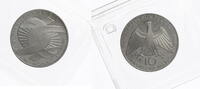 Bundesrepublik Deutschland 10 DM Olympische Spiele 1972 in München - Olympische Ringe -