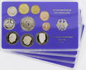 Bundesrepublik Deutschland 4 x 12,68 DM Kursmünzensatz (KMS) -