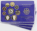 Bundesrepublik Deutschland 4 x 12,68 DM Kursmünzensatz (KMS) -